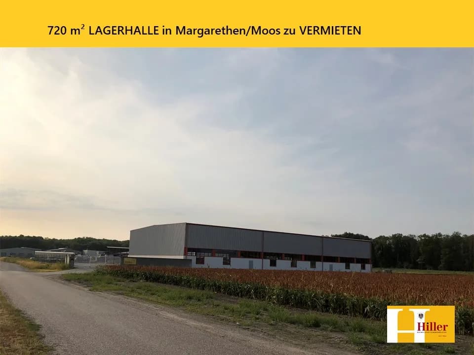 Archivaufnahme der Halle am Fischagraben in Margarethen am Moos